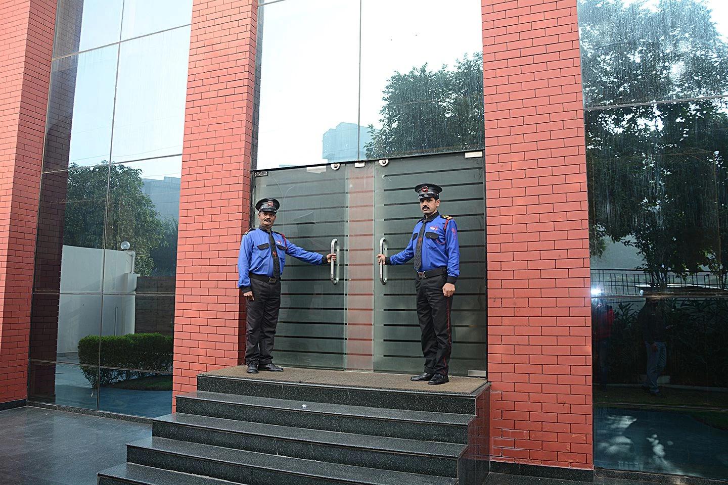 Security team briefing